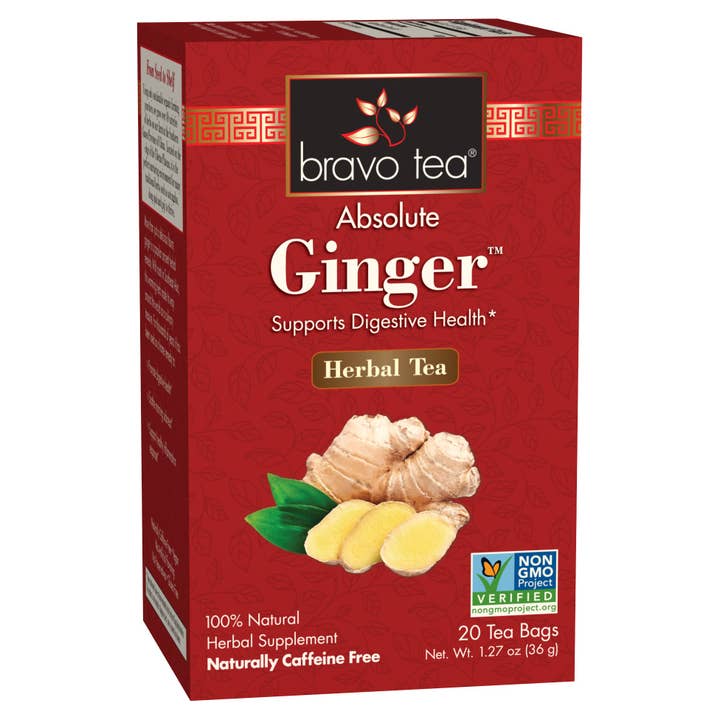 Absolute Ginger Herbal Tea for wholesale by Bravo Tea