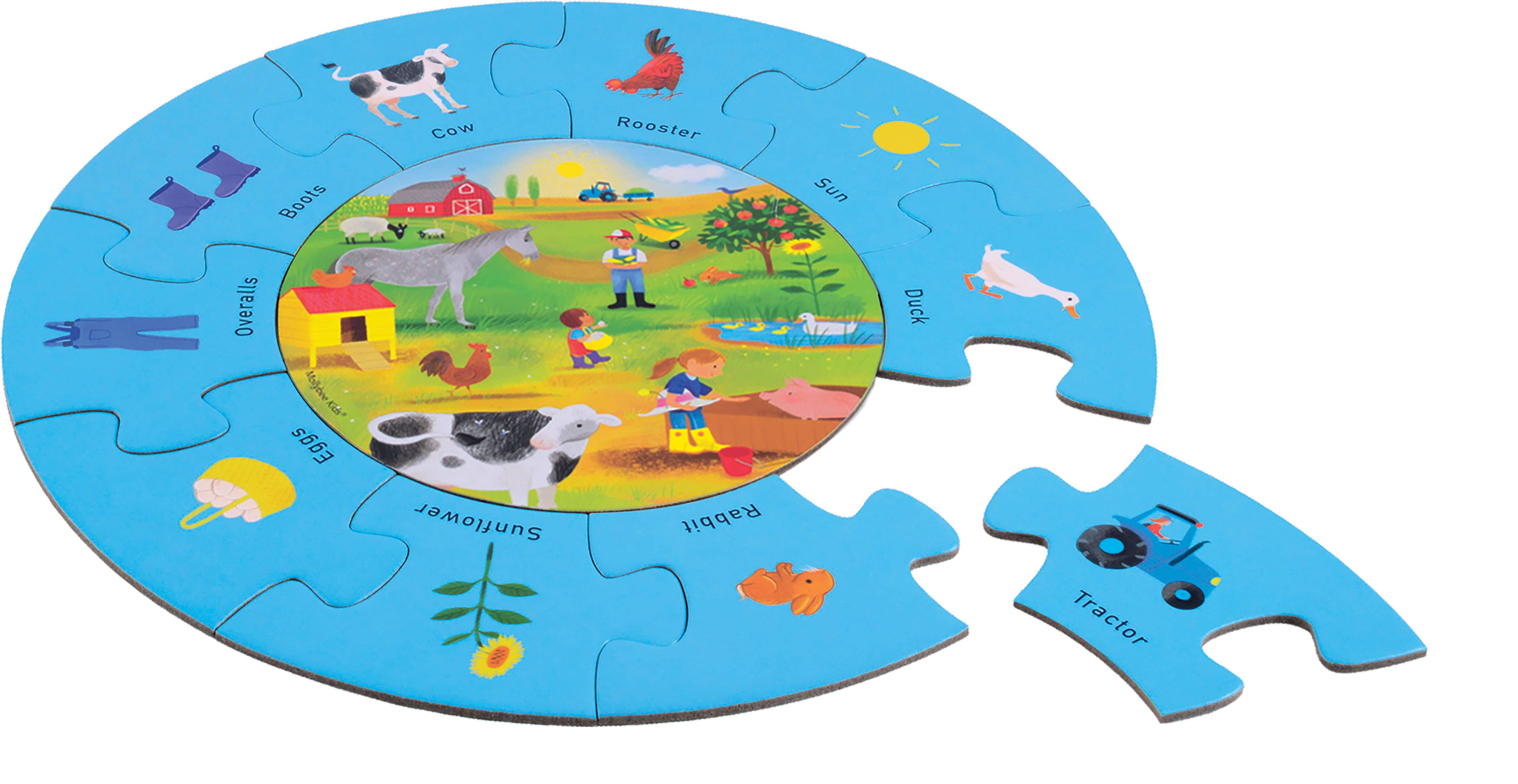 Mollybee Kids - Vente Puzzle – enfant - Puzzle d'activités pour tout-petits à la ferme1