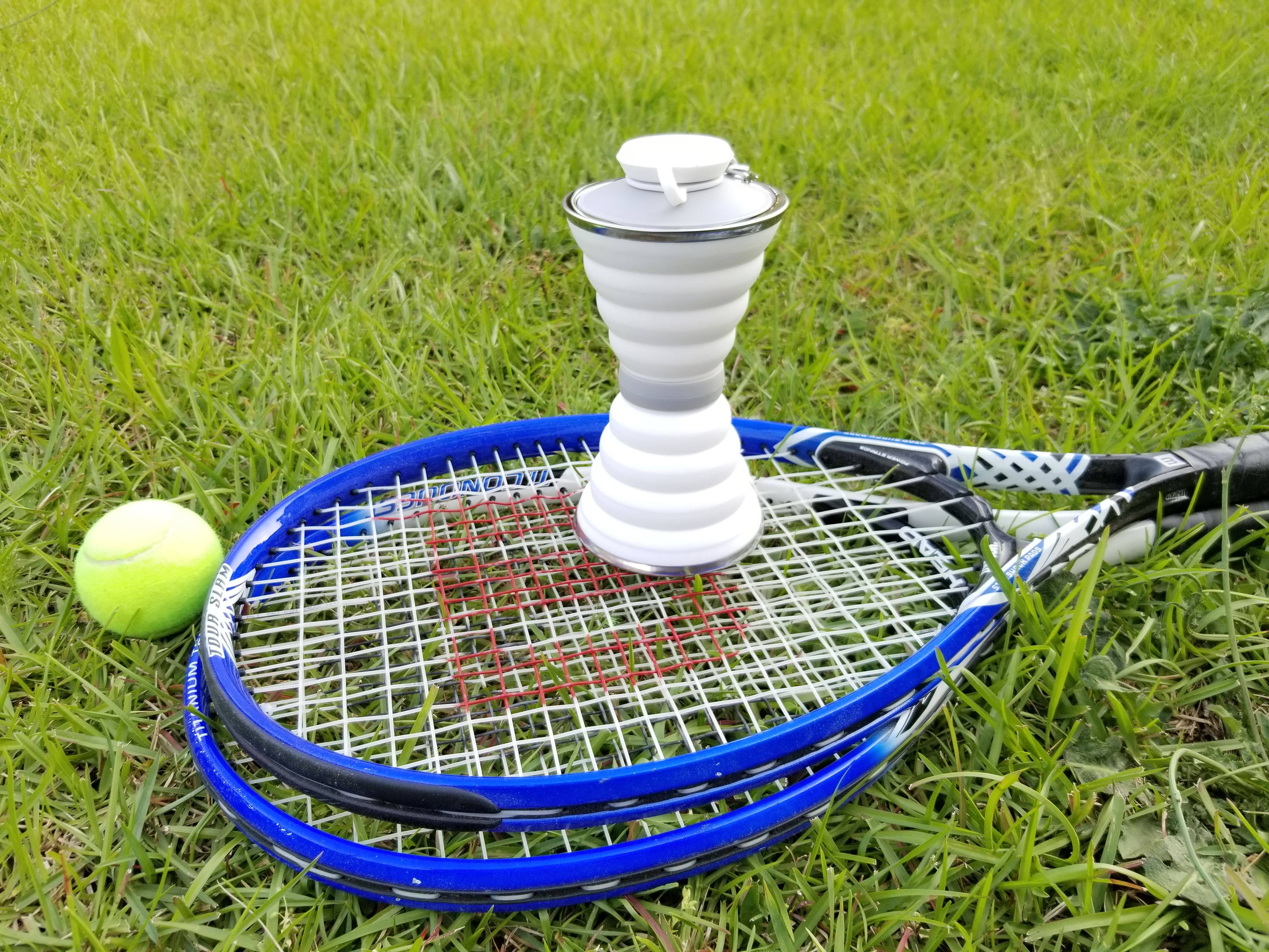 Mezclar y combinar colores Botella de agua de silicona plegable, reutilizable y ahorradora de espacio de venta al por mayor en Faire13