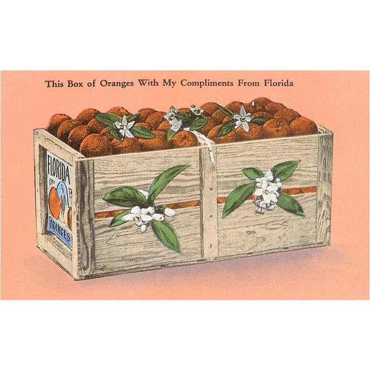 Aimant FL-1104 Oranges de Floride pour la vente par Found Image Press