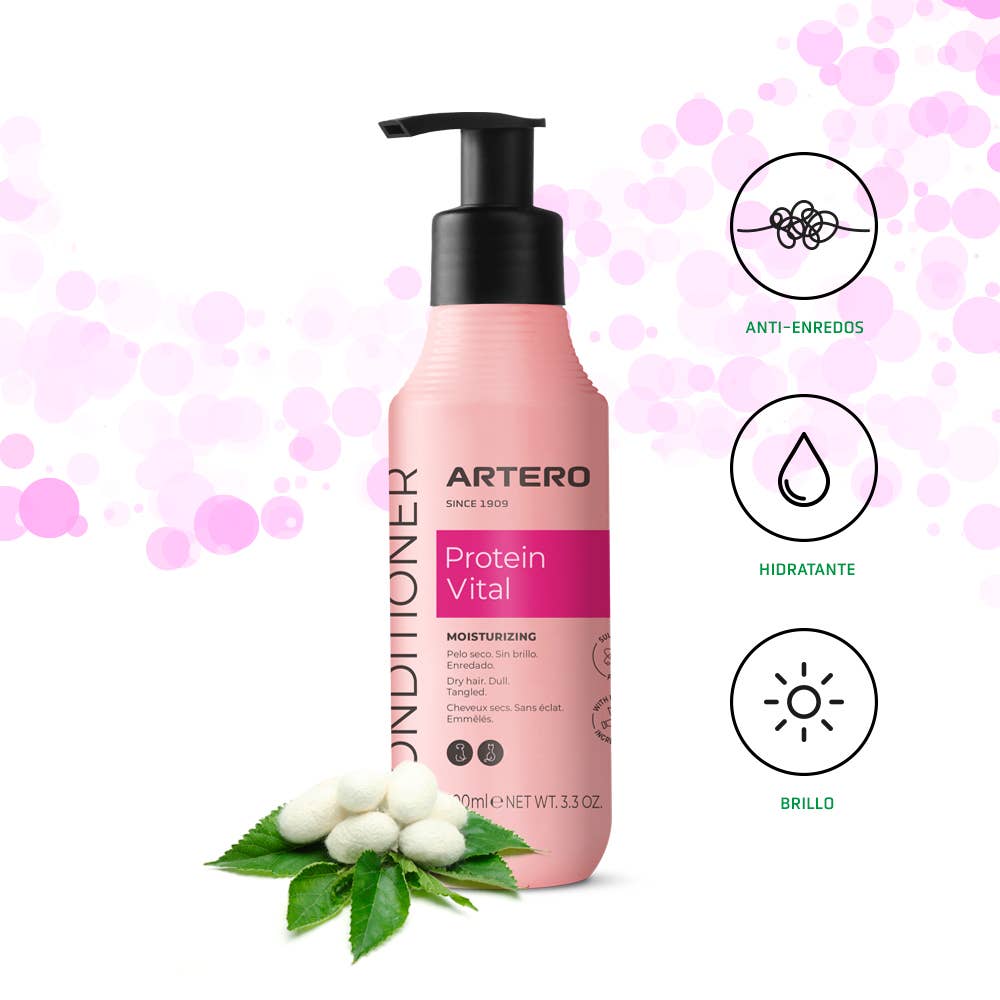 ARTERO Inspiring Style - Vente Produit de toilettage – chien - Artero Protein Vital après-shampooing hydratant pour chiens et chats (100 ml - 3,3 oz)1