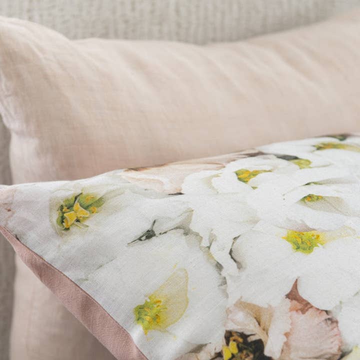 Helen Bankers - Wholesale Bedding pillowcase/sham - Linen Pillowcases - Light Lisianthus5