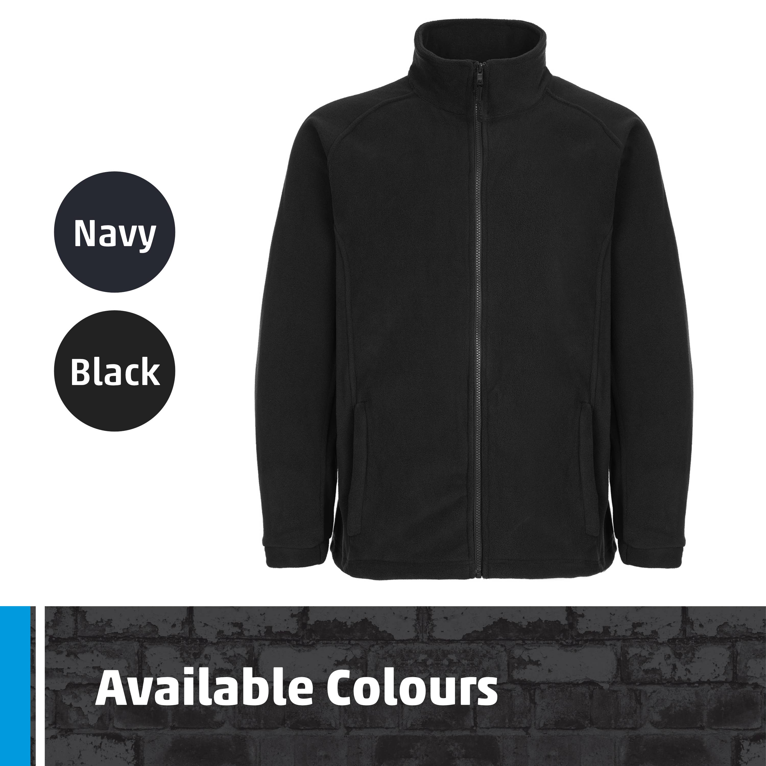 TuffStuff Workwear – wholesale Fleece – Men′s – Fort Melrose Jacket, Fleece Jacket Full Zip, 100% Polyester3