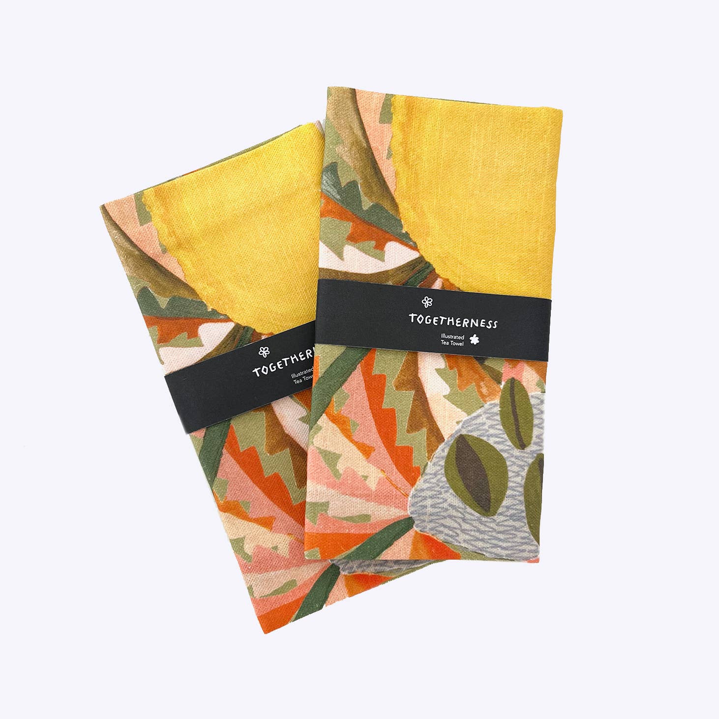 Togetherness - Wholesale Tea Towel - Tea Towel: Banksia Bloom 1