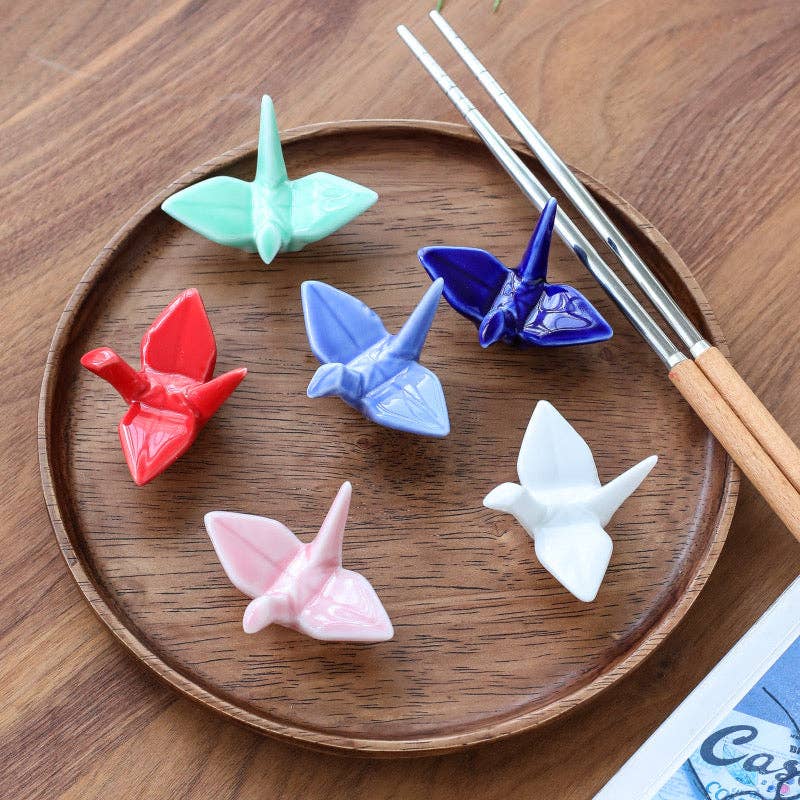 Gohobi （We cover U.S. import duties） - Wholesale Spoon Rest - Gohobi Paper Cranes Chopstick Rest6
