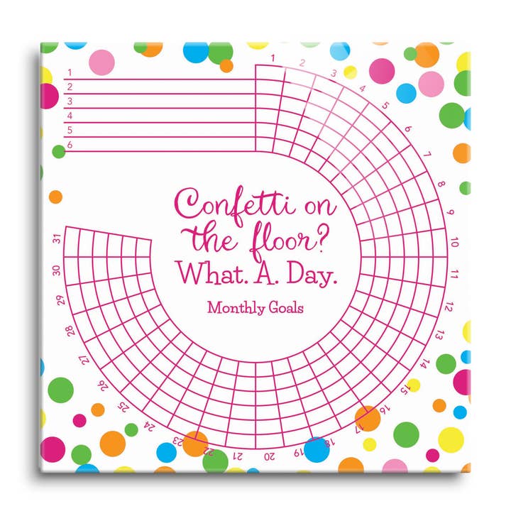 Christmas Holiday Gift, Bright, Goals, Tracker, Home Decor for wholesale by LIFEtrack/Clairmont & Co