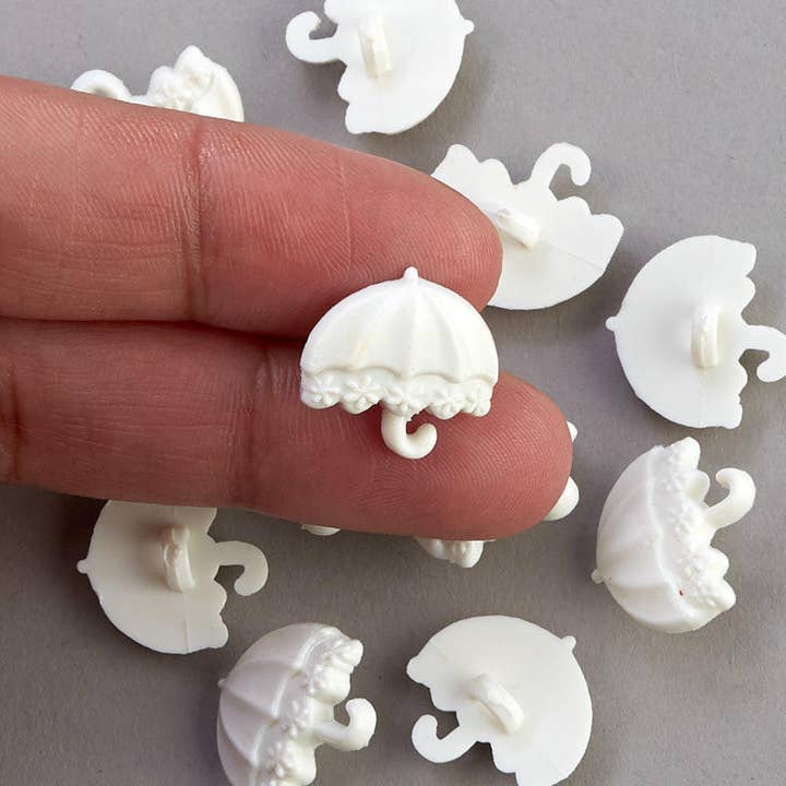 Factory Direct Craft - Wholesale Sewing button/snap - Pack of 12 Mini Theme Shank Buttons - Select Type6