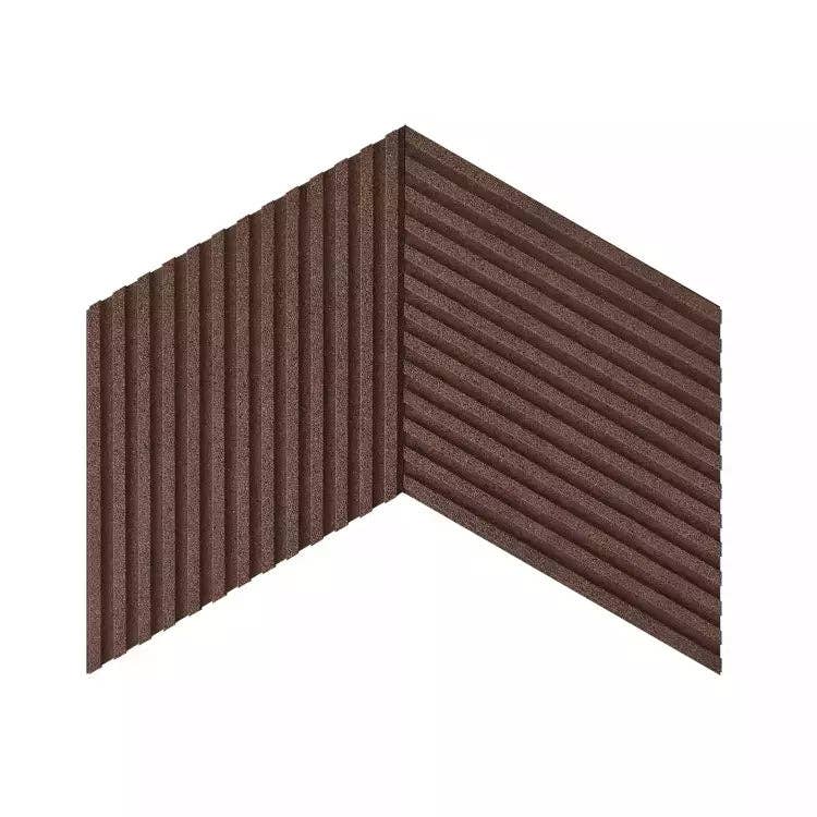 Dekostyl - Vente Panneaux décoratifs - Panneaux muraux 3D en liège acoustiques STRIPE1