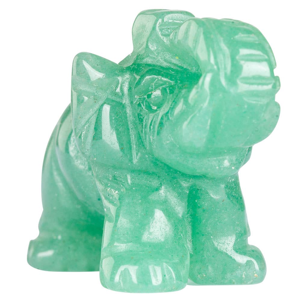 Benjamin International – wholesale Decorative figurine – CARVED GEMSTONE ELEPHANTS2
