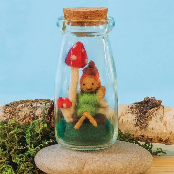 dZi Handmade – wholesale Decorative tabletop object – Story Jar: Forest Fairy