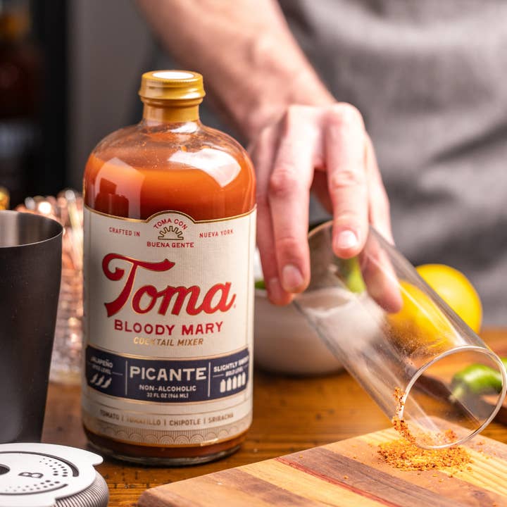 Toma Beverage Co - Wholesale Cocktail Mix/Syrup - Toma Bloody Mary Mixer - PICANTE 32oz1
