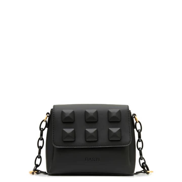 DASTI - Wholesale Crossbody Bag - Women's - Dasti Handbags with Massive Studs for Women, Black