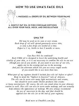 UMA - Wholesale Facial Oil - UMA Ultimate Brightening Face Oil2
