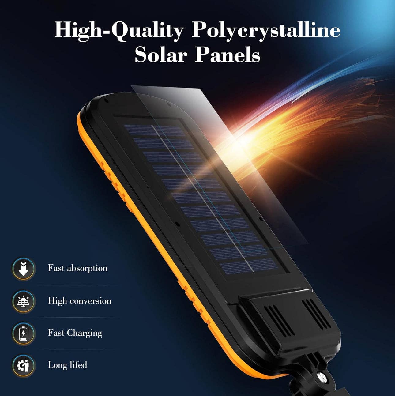 OutdoorSolarOutlet - Wholesale Outdoor/Lawn Light - SmartYard Solar Lights Outdoor Motion Sensor Light, 7000K Solar Street Lights with Remote Control, Dusk to Dawn Flood Light Outdoor, IP65 Waterproof Security Light (4 Packs)1