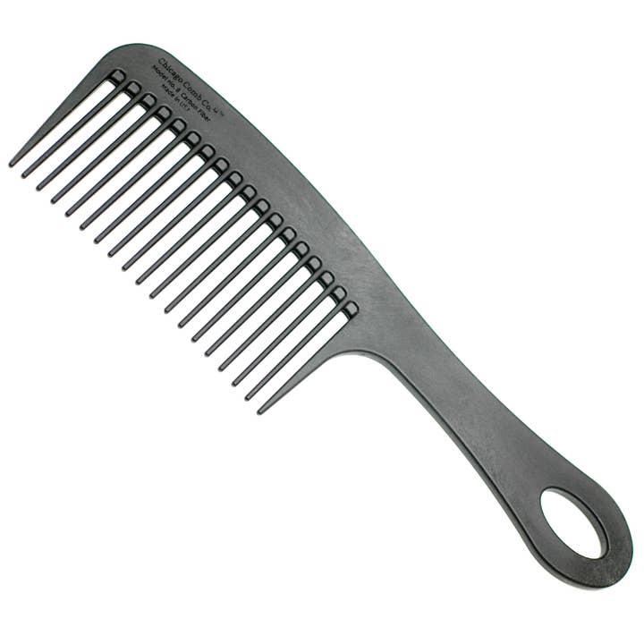 Chicago Comb Co. - Venta al por mayor Cepillo/peine - Peine de fibra de carbono modelo 8