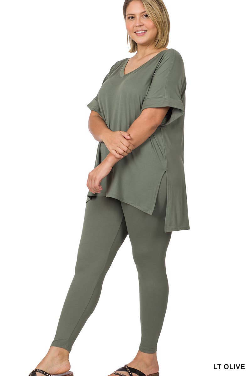 42POPS - Wholesale Lounge Set - Women's - `.Plus Microfiber Lounge Wear 2 Pc Set33