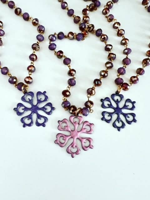 Lad os bygge en snemand halskæde for engroshandel hos Michelle DaRin Jewelry