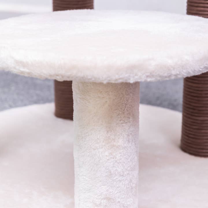 PetPals Group - Wholesale Pet Scratcher - Cat - Petpals Quartz Natural Aesthetic, Handwoven Cat Tree