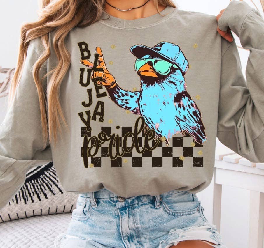 The Lyrical Spirit, LLC - Wholesale T-Shirt (Graphic) - Women's - School Spirit Mascot Pride Sandstone LS CC T-Shirt 33