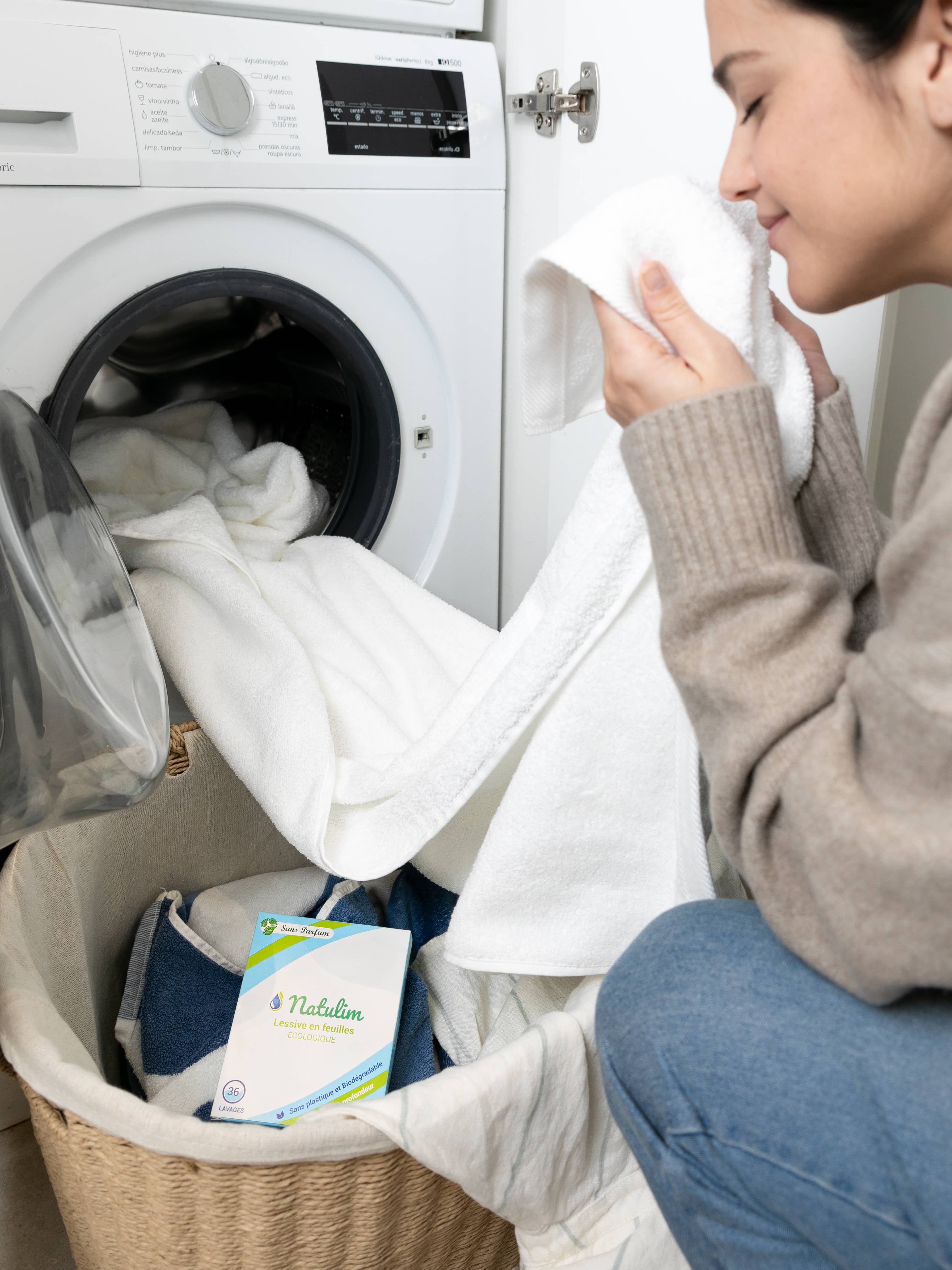 Natulim – Detergente de roupa em pó/cápsulas por atacado – Detergente em folhas ecológicas Natulim para 40 lavagens7