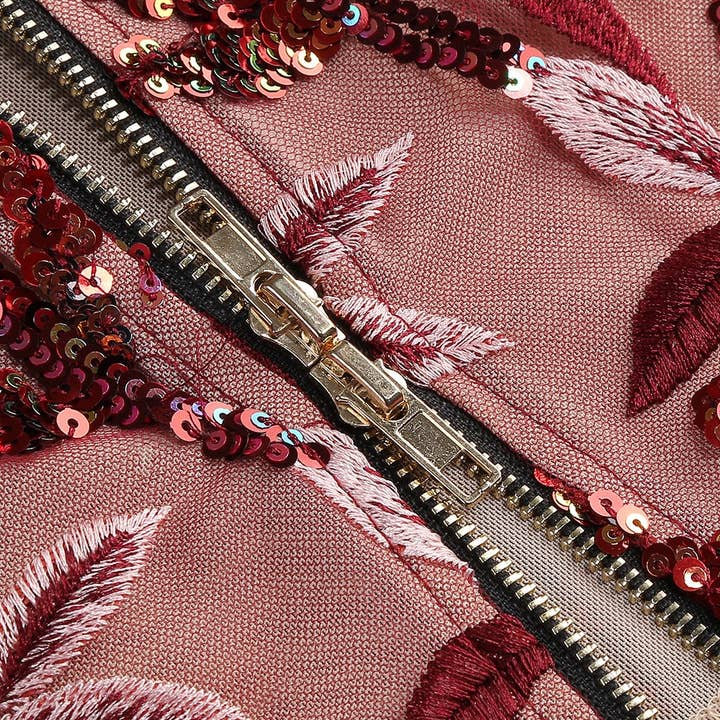 Productseeker - Wholesale Gown - Women's - DR578 Elegant Off-Shoulder Floral Embroidered Sequin Dress14