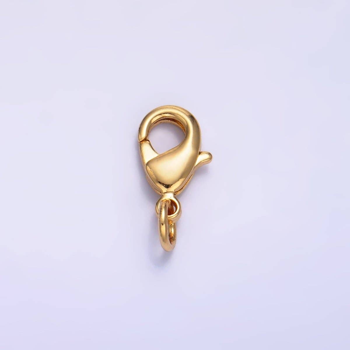 Aim Eternal - Wholesale Craft Supplies - 24K Gold Filled 12mm, 10mm, 15mm, 8mm Lobster Claw Clasps Closure Findings | Z1068 - Z10710