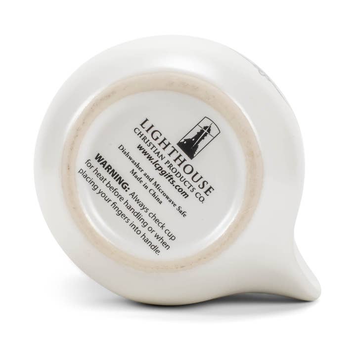 EAST AVENUE - Wholesale Coffee Mug - Ceramic Handwarmer Mug Ornate Good Day Navy Interior 14 oz4