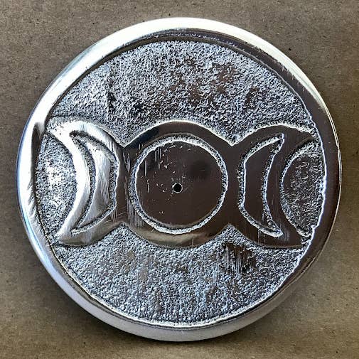 Earths Elements Wholesale - Wholesale Incense Holder - Metal Incense Burner Disc Set - Assorted Set of 5