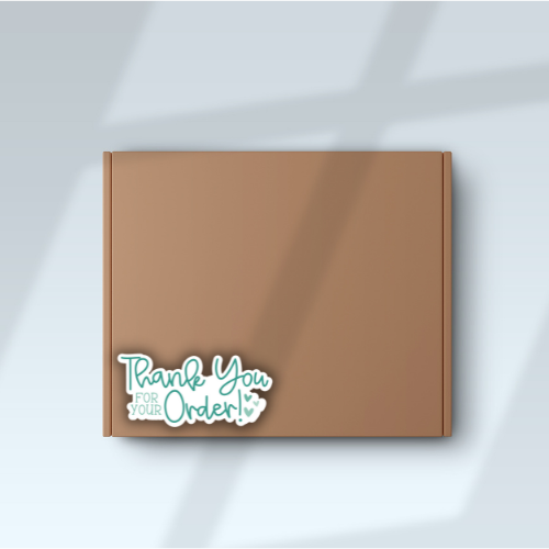 Forest Crafts – wholesale Sticker – Thank you for your order - Small business thank you stickers1