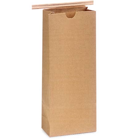 Nashville Wraps - Wholesale Favor Bags - Biodegradable Kraft Tin Tie Coffee & Treat Bags