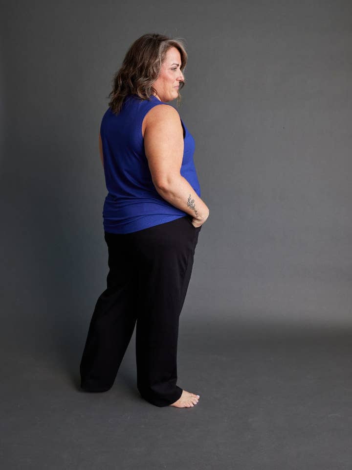 Edit Trousers in Black for wholesale by Lost in Layers