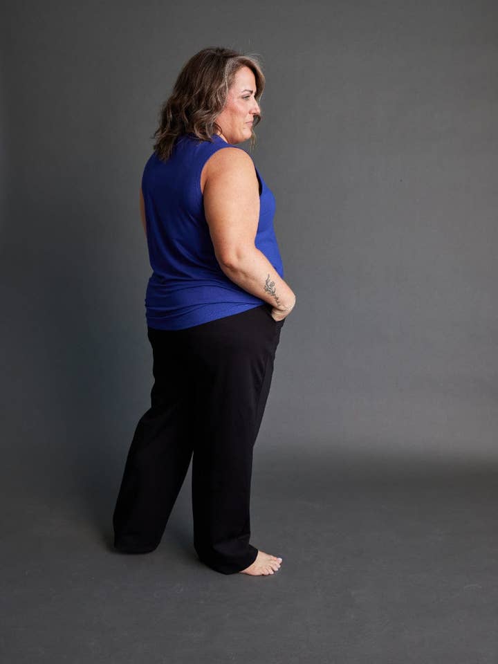 Edit Trousers in Black for wholesale by Lost in Layers