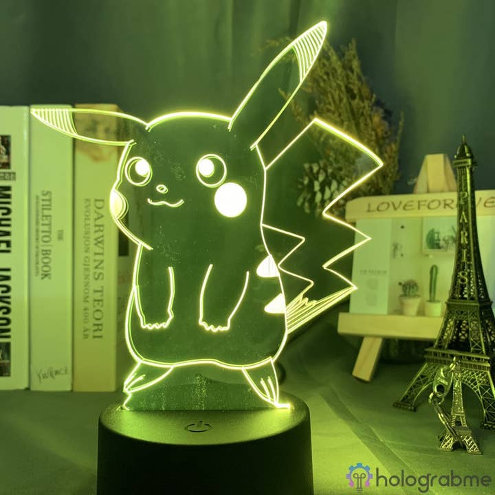 Holograbme - Wholesale Accent/Desk Lamp - Pikachu Pokémon Lamp