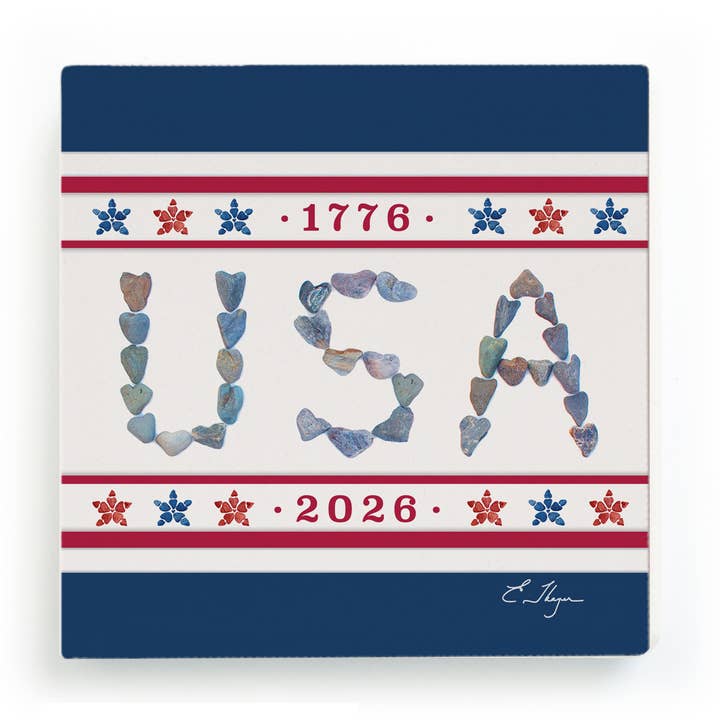 Porta-copos do 250º aniversário dos EUA por atacado de Love Rocks Me®