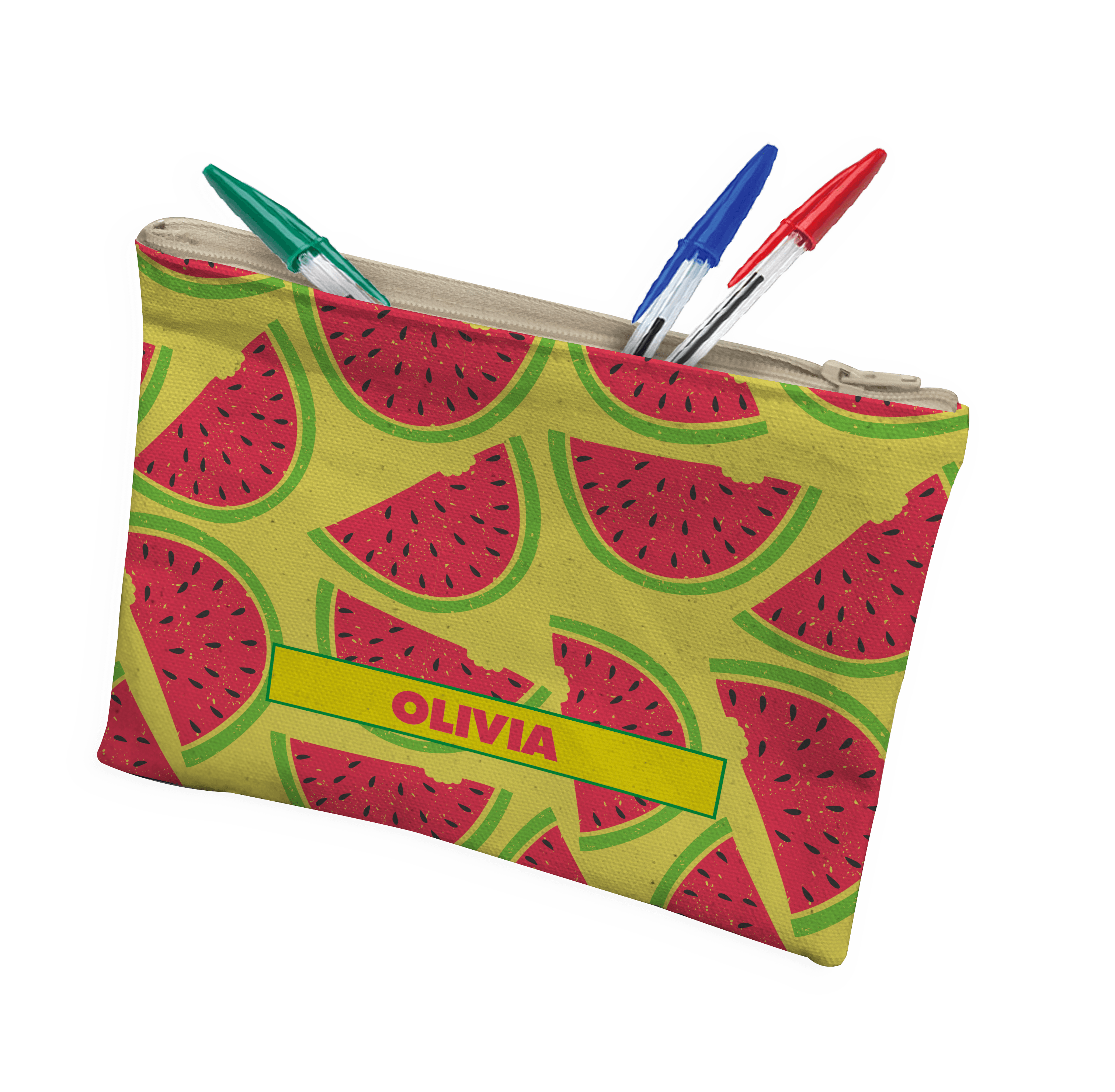 Sam and Zoey – wholesale Pencil case/pouch – Makeup Pencil Case: Watermelon Pencil1