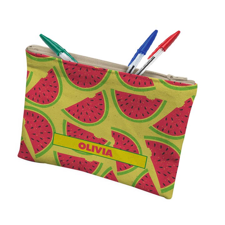 Sam and Zoey – wholesale Pencil case/pouch – Makeup Pencil Case: Watermelon Pencil1