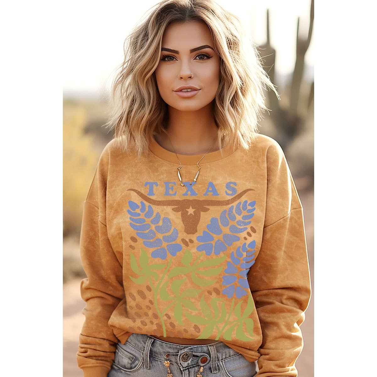 HRTandLUV - Wholesale Sweatshirt - Women's - TEXAS MINERAL GRAPHIC SWEATWHIRTS2