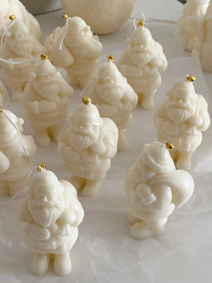 Kerstman kaars voor wholesale door LA AROMA CANDLE CO.