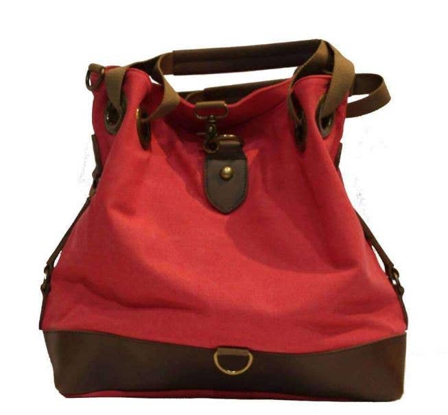 ZEDE PARIS – wholesale Messenger Bag – Women’s – Maison Blanche - Canvas and leather satchel13