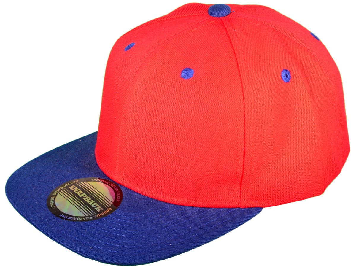 Buck Wholesale - Vente Casquette à visière plate – unisexe - Casquettes snapback unies à visière plate style vintage28