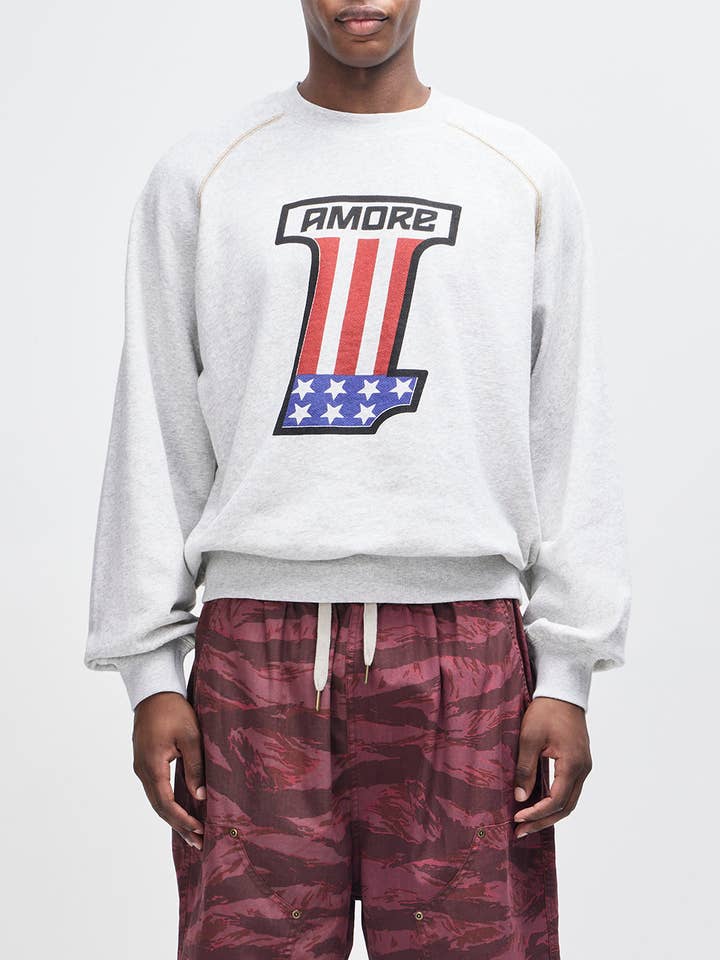 One More Marle Crew - Lt Grey Marle for wholesale by Deus Ex Machina