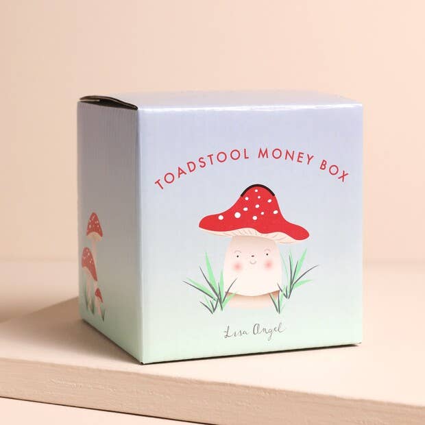Lisa Angel – wholesale Money/piggy bank – Face Toadstool Money Box4