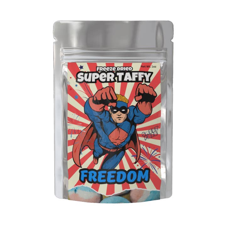 Super Taffy Lyophilisé | Liberté - ÉDITION LIMITÉE - Vente en Gros pour la vente par Sweet Faze LLC