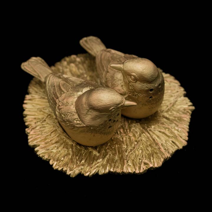 Michael Michaud Table Art - Wholesale Salt & Pepper Shaker Set - Kirtland Warbler Salt & Pepper Server0