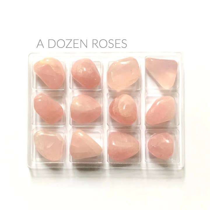 A Dozen Roses - Rox Box- crystals and stones kit set gift - for wholesale by Crystal Grids
