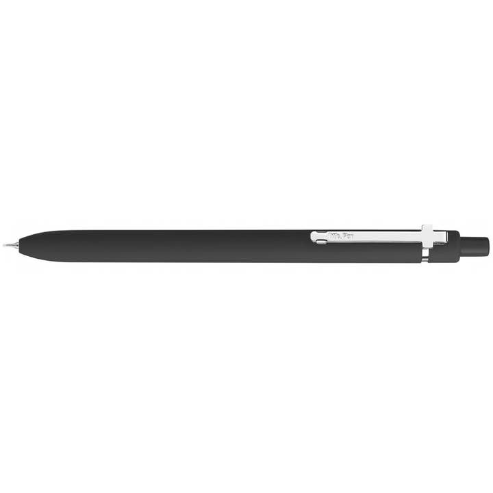 Mr. Pen - Wholesale Pen - Customizable Retractable Cross Clip Pens, Black Ink, Fine Point 0.5mm, Black Barrel0