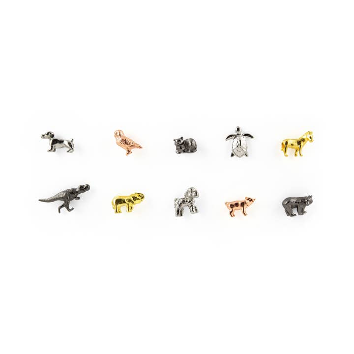 Three by Three Seattle - Wholesale Magnet - cast metal dinosaur magnets
