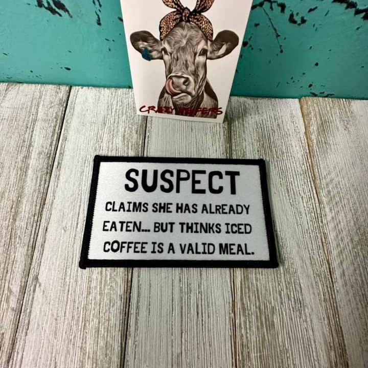 Crazy Heifers Wholesale - Wholesale Patch - DTF Patches Suspect-Iron on: Custom Option Available19