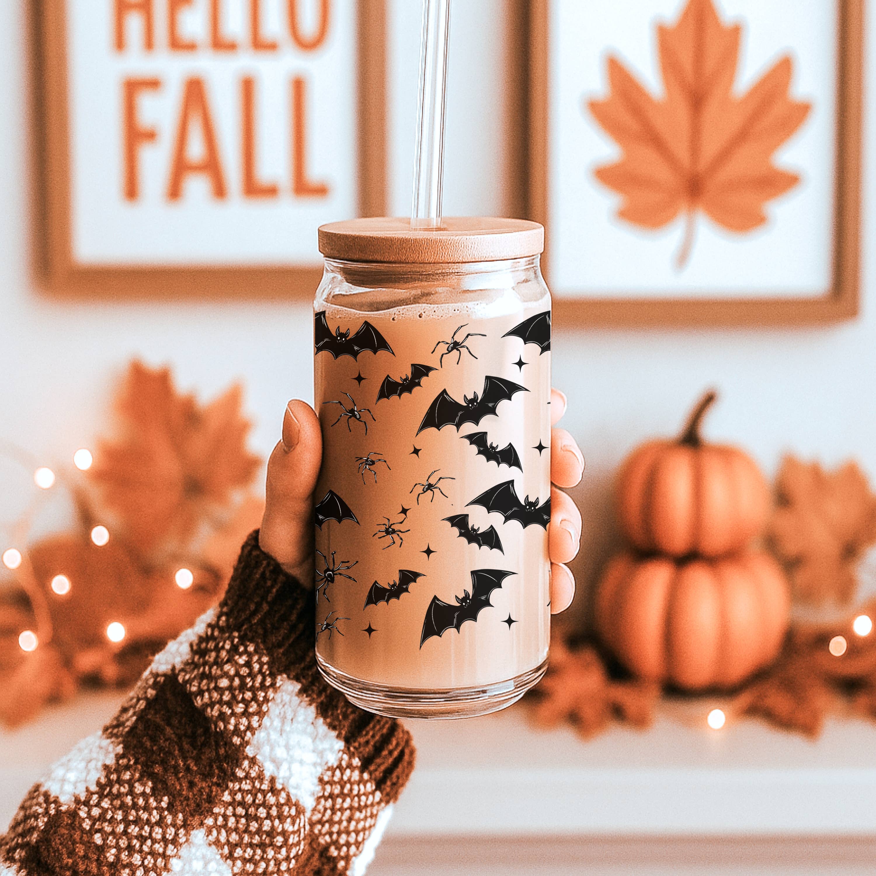 Gia Roma - Wholesale Drinking Glass/Cup - Sale - Fall & Halloween Glass Tumbler Cups, Modern, Funny11