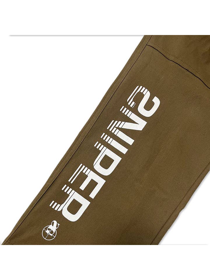 Sniper Gang Apparel - Wholesale Pants - Men's - Sniper Cargo Pants (Khaki)3